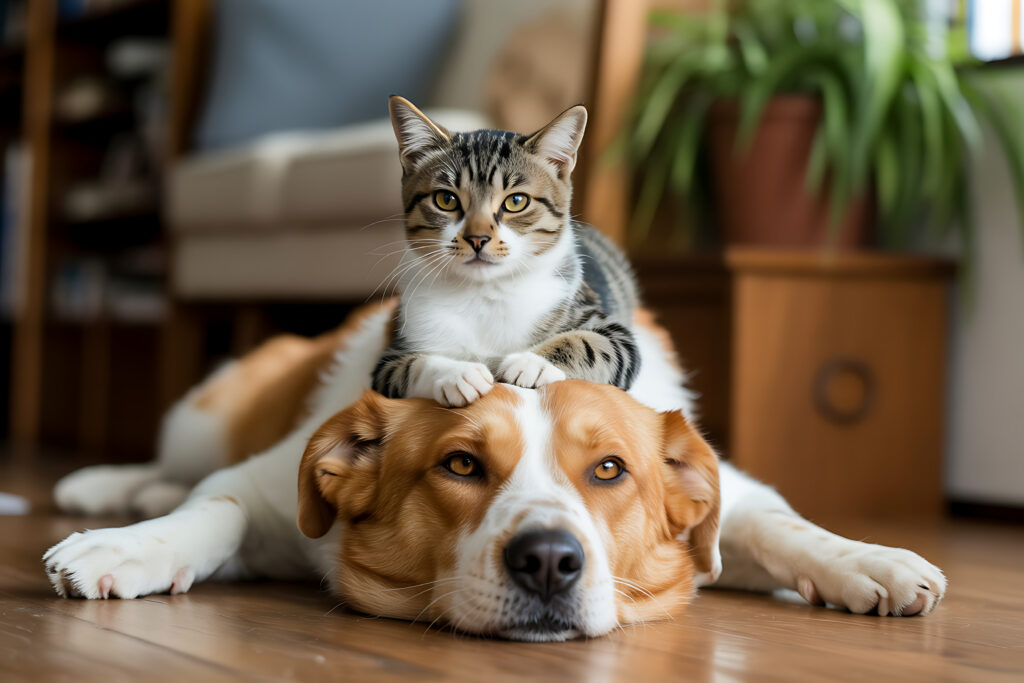 Chien et chat peuvent-ils cohabiter ?