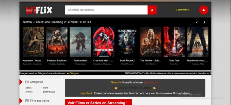 Quelle est la nouvelle adresse de Wiflix en 2025 ?